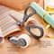 Sabatier 2-in-1 All-Purpose Gift Wrap Scissors with Removable Tape Dispenser Blade Cover